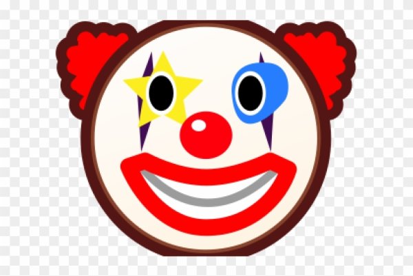 Клоун Emoji
