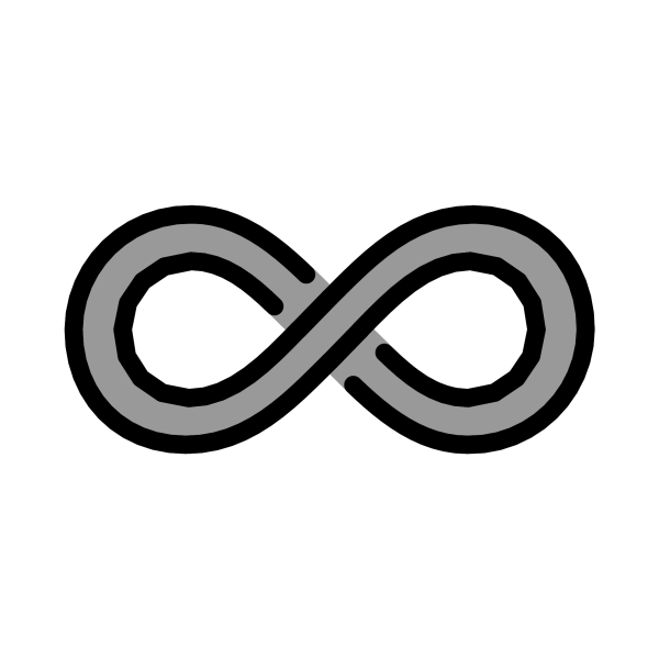 Эмодзи бесконечность