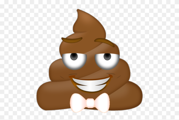 Большой смайлик какашки