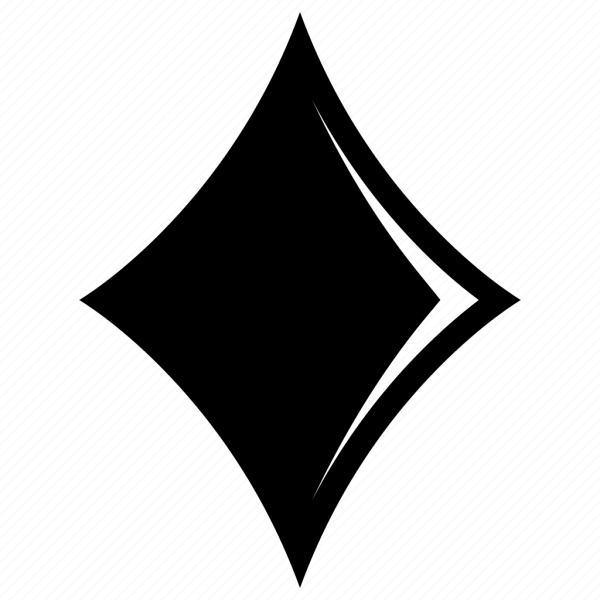 Черный ромб