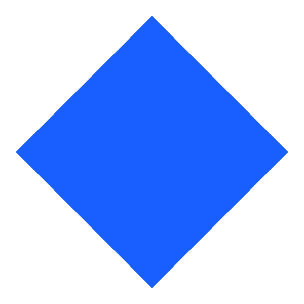 Голубой ромб