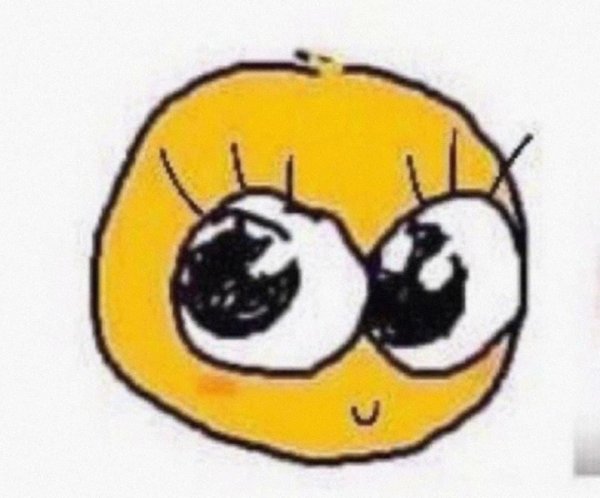 Смайлик с милыми глазками