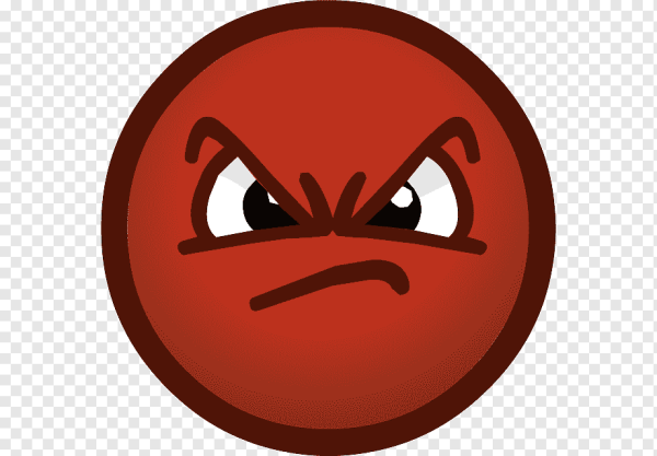 Черный смайлик