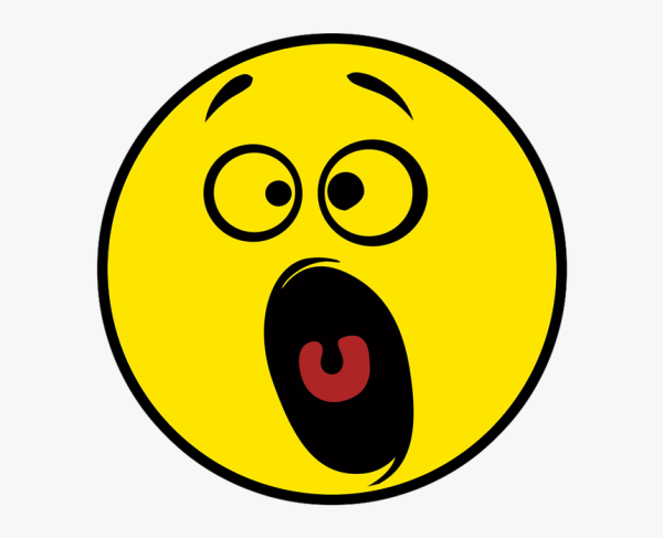 Удивленный смайлик