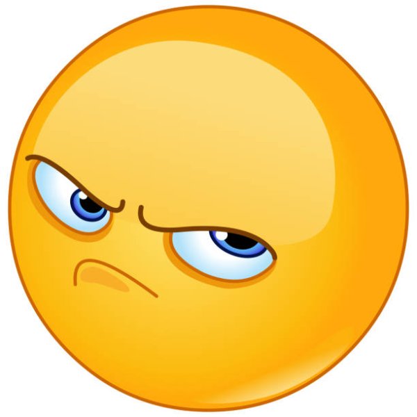 Грозящий смайлик