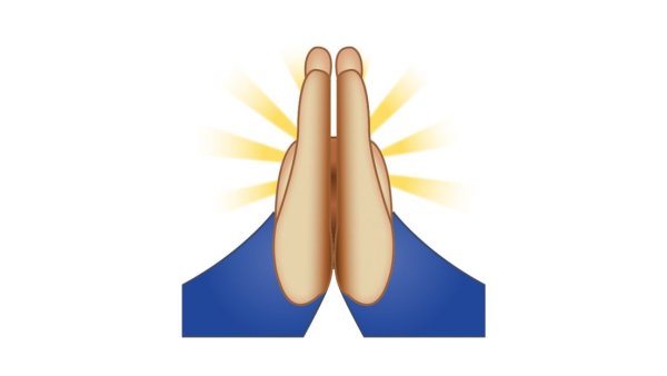 Сложенные руки эмодзи