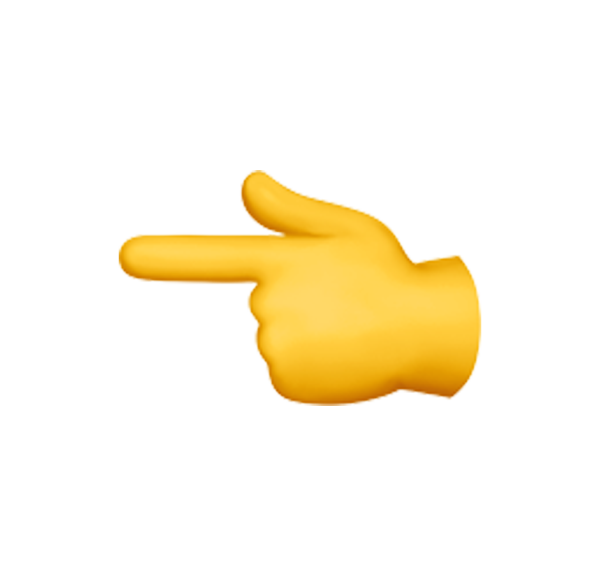 ЭМОДЖИ указательный палец