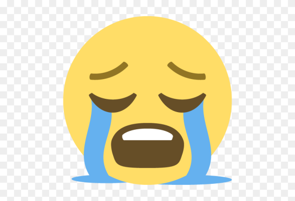 Плачущий смайлик айфон