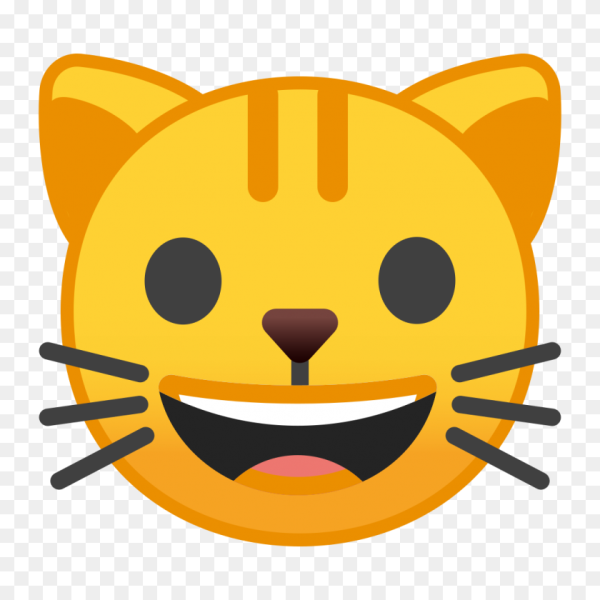 Смайлики эмодзи кот