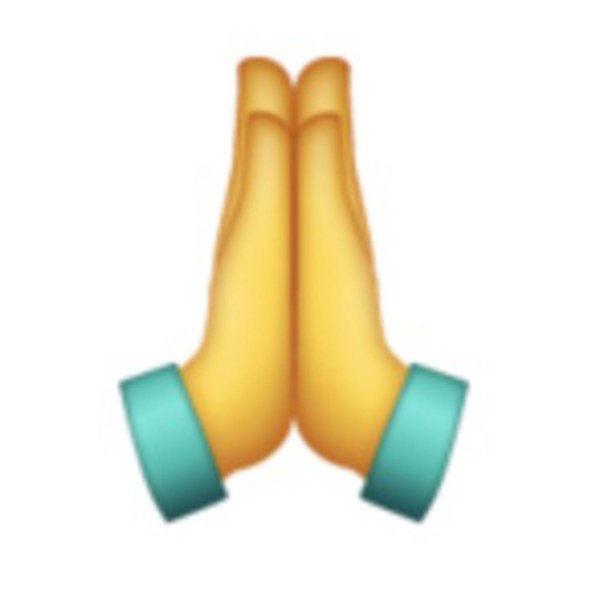 Эмодзи две ладони вместе