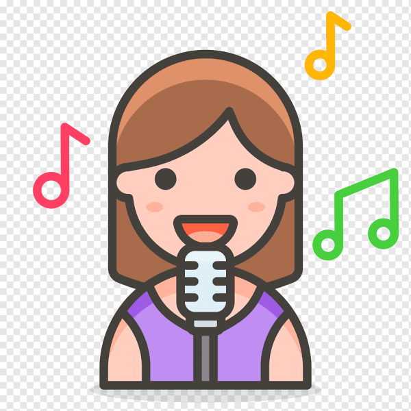 Значок певицы