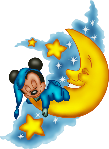 Луна мультяшный