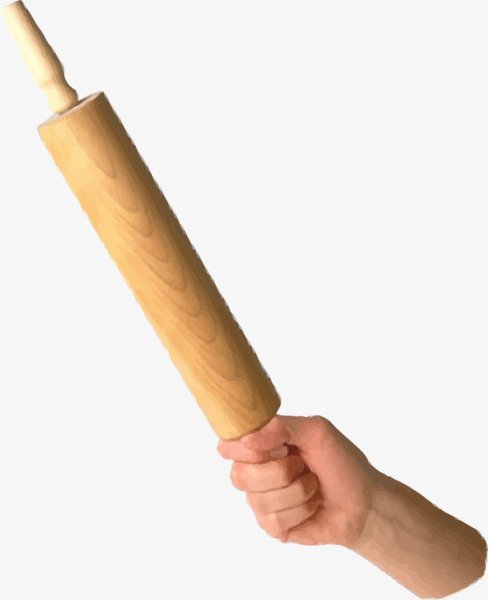 Смайлик со скалкой