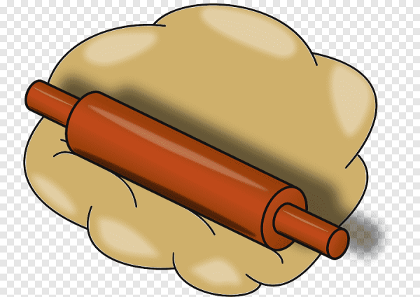 Ребенок месит тесто