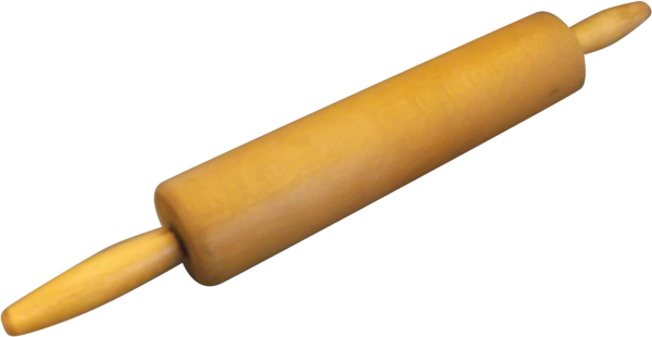 Скалка нарисованная