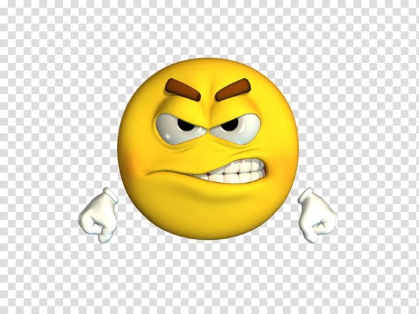 Злой Смайл с языком