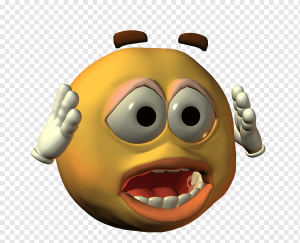 Испуганный смайлик