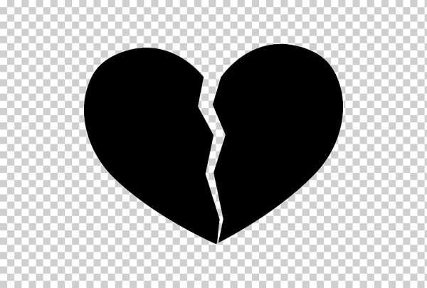 Смайлик разбитого сердца