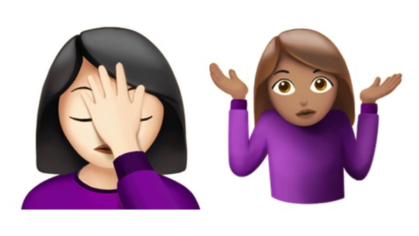 Значок фейспалм