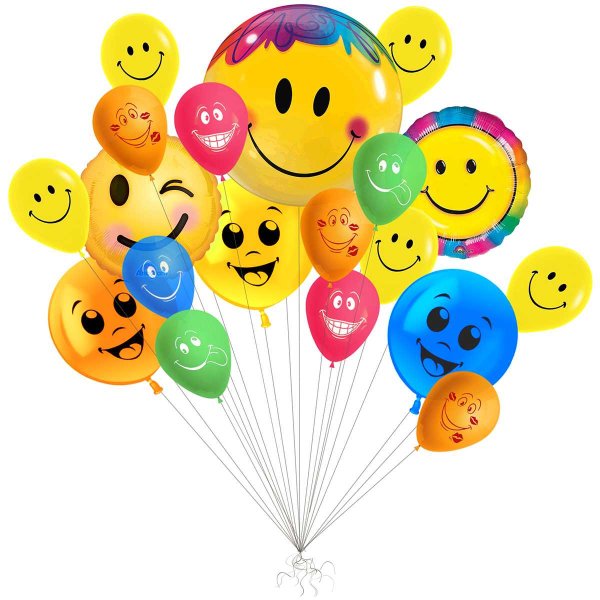 Шарики смайлики