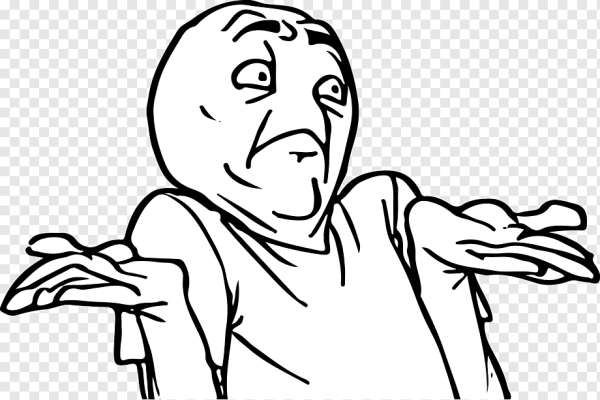 Мем пожал плечами