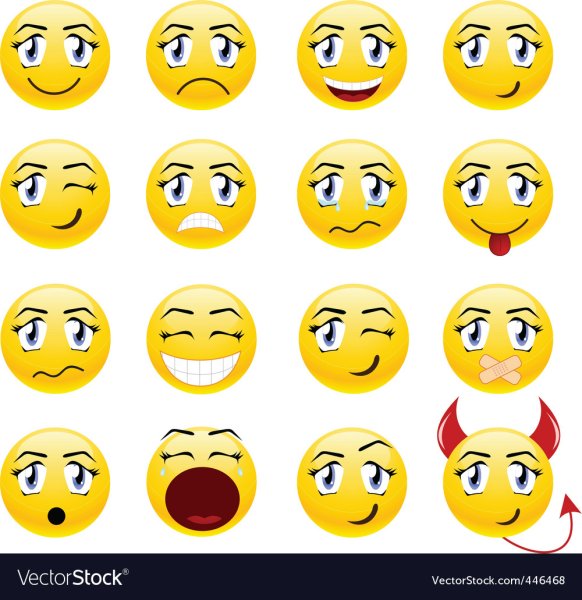 Выражение лица смайлики