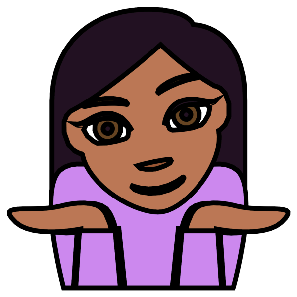 Смайлик из символов пожимающий плечами