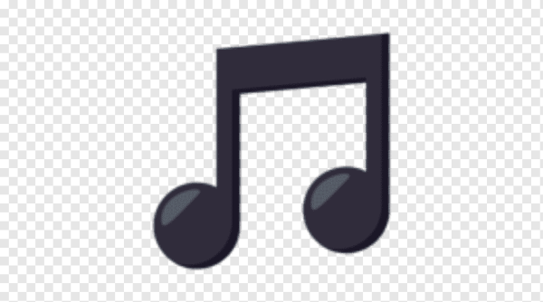 Смайлик музыкальная Нота