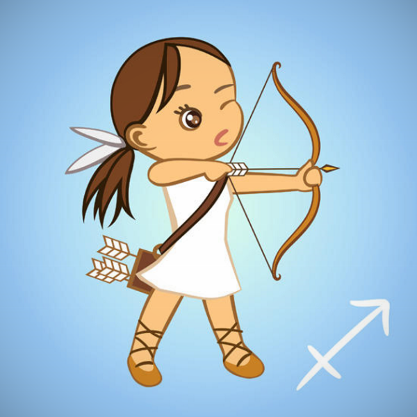 Стрелец знак зодиака рисунок