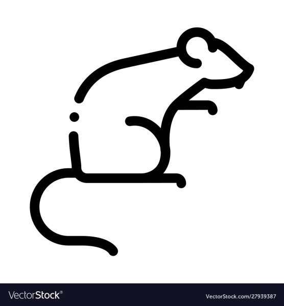 Крыса пиктограмма