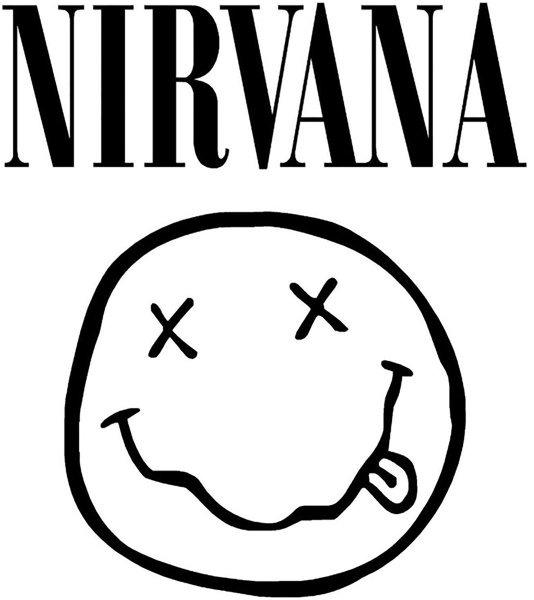 Нирвана надпись