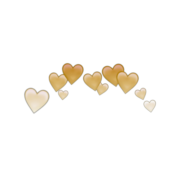 Золотые сердечки
