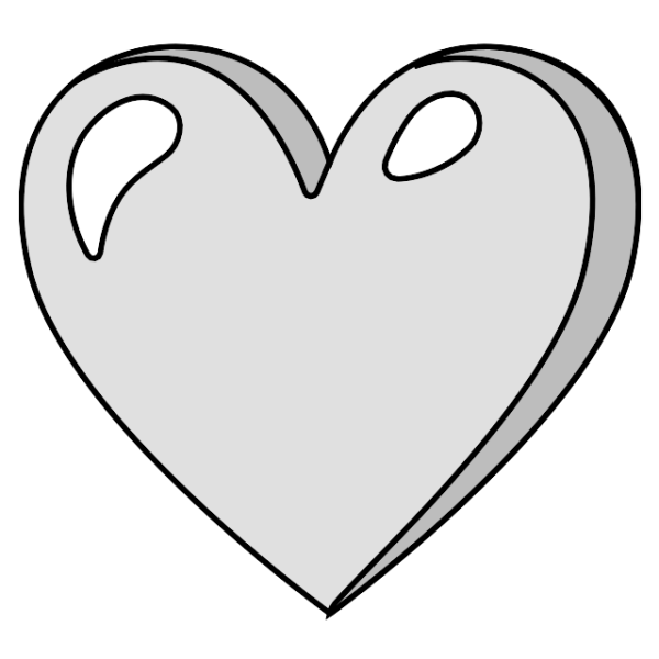 ЭМОДЖИ фиолетовое сердце