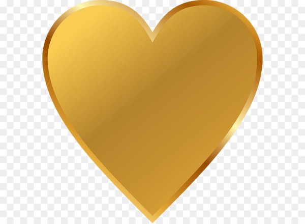 Желтое сердце ЭМОДЖИ