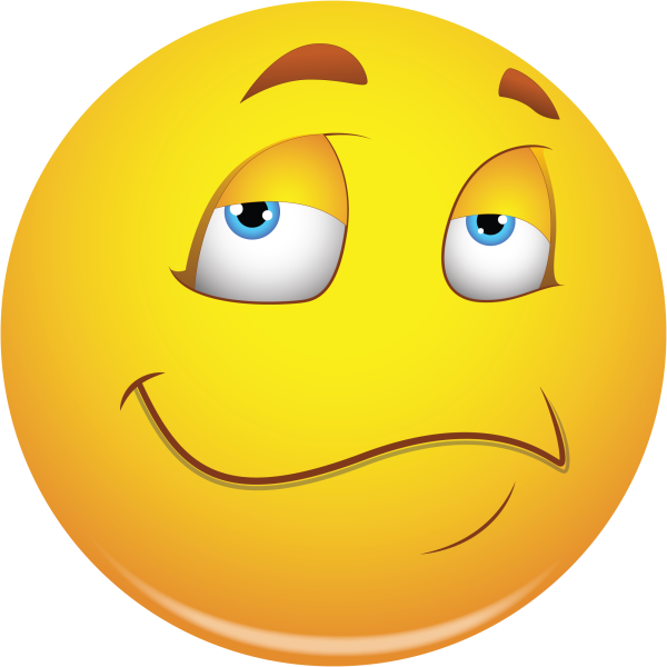 Уверенный смайлик