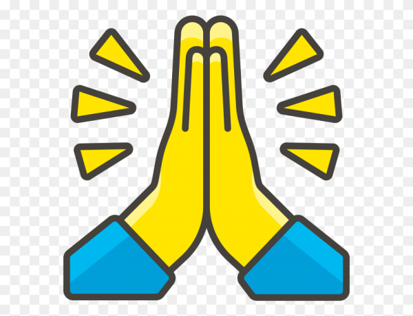 Сложенные руки значок