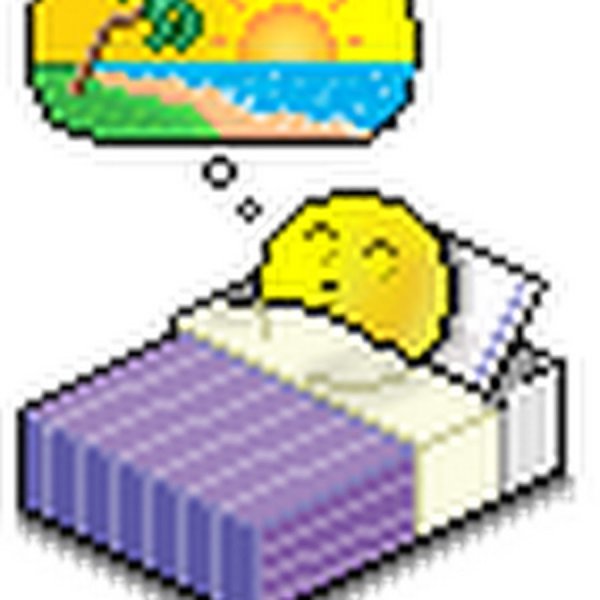 Смайлик спит гиф