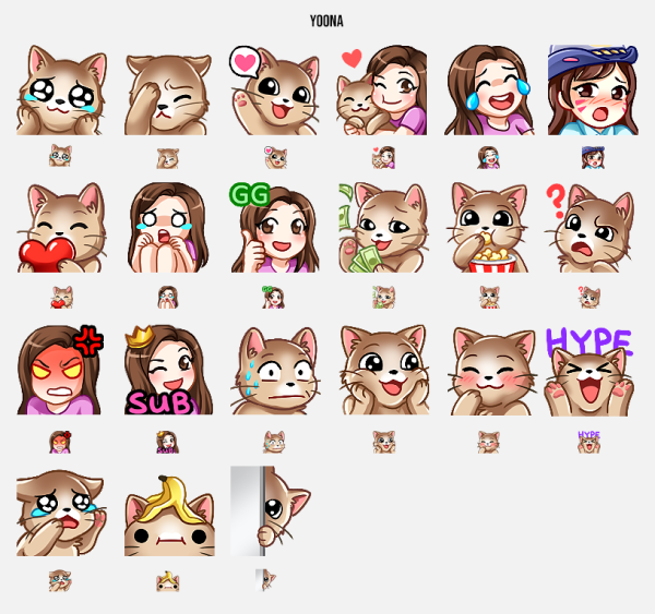 Смайлы для Твича