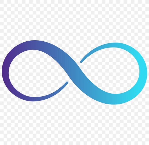 Бесконечность трафарет