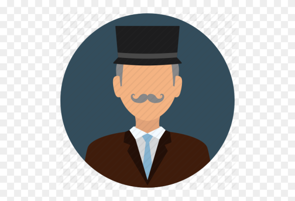 Джентльмен иконка