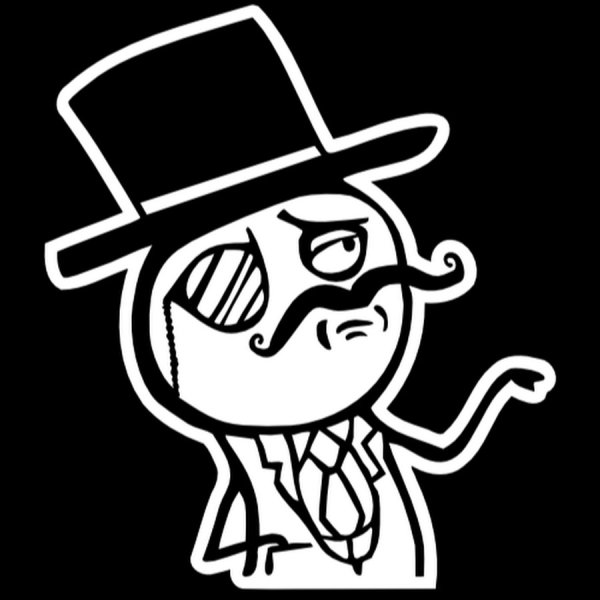 Интеллигент с моноклем