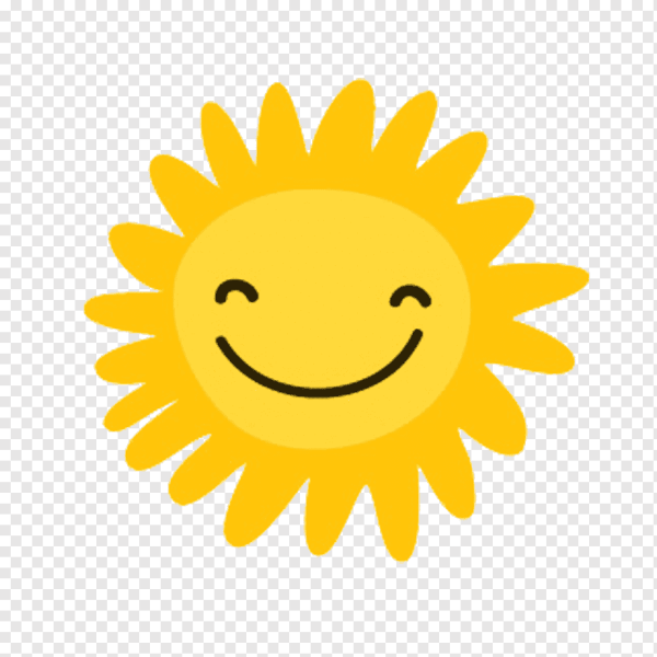 Солнышко улыбается