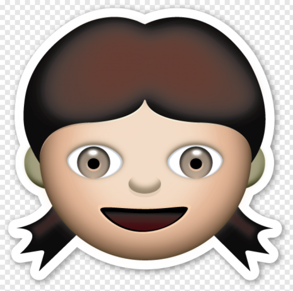 Эмодзи девочка