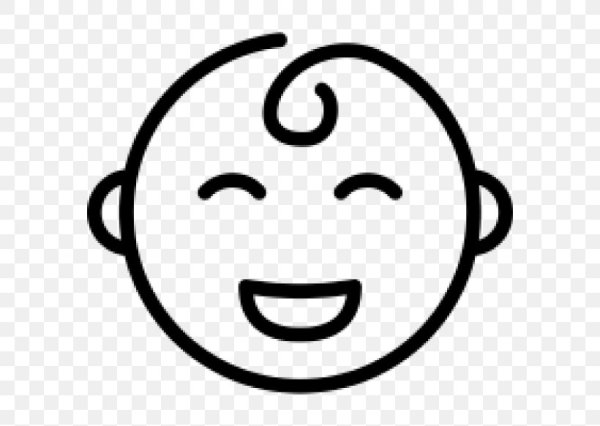 Иконка улыбающийся малыш