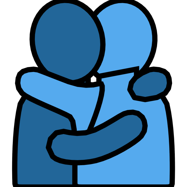 Смайлик объятия