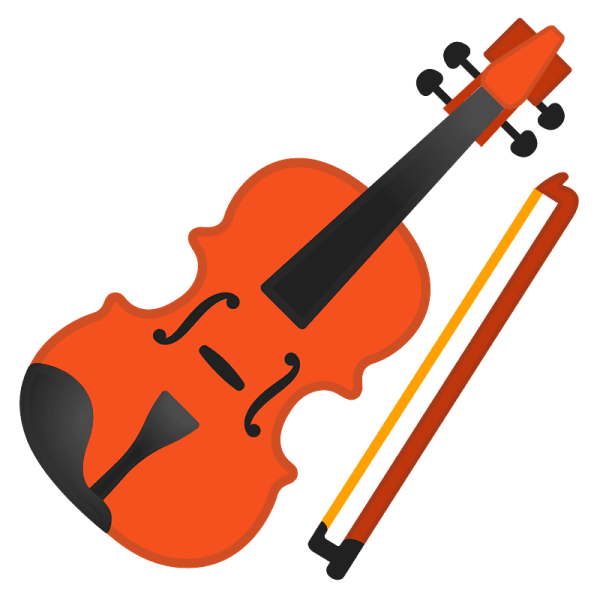 Смайлики эмодзи скрипка