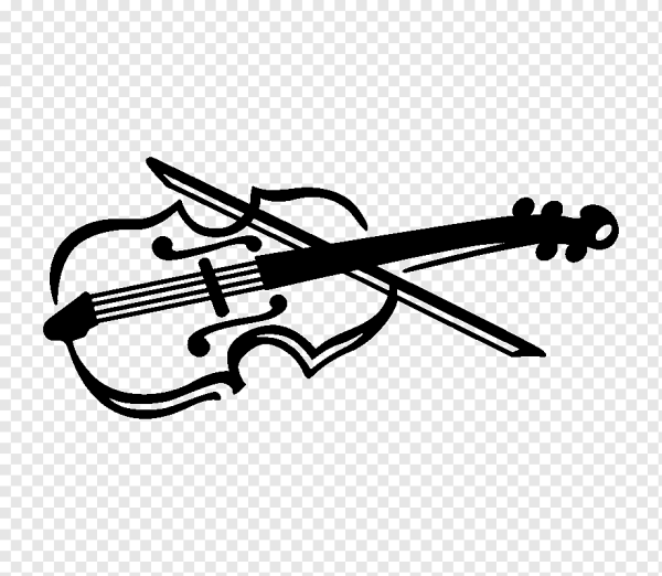 Очертания скрипки