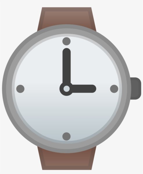 Эмодзи наручные часы