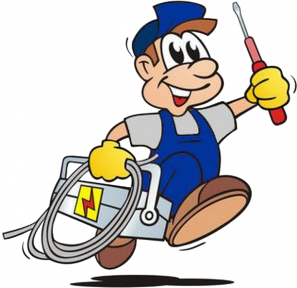Электрик мультяшный