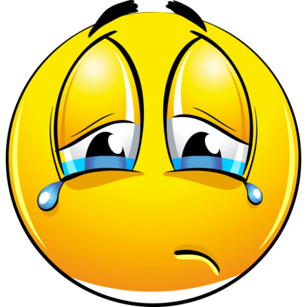 Плачущий смайлик